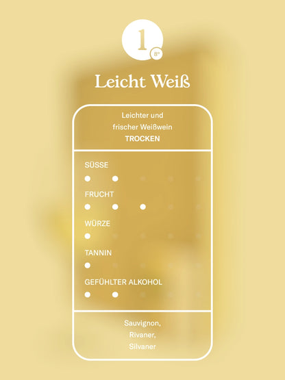 Leicht weiß